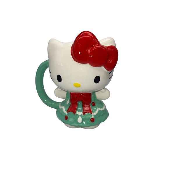 Hello Kitty Full Body Christmas Tree Mug - Picture 1 of 2